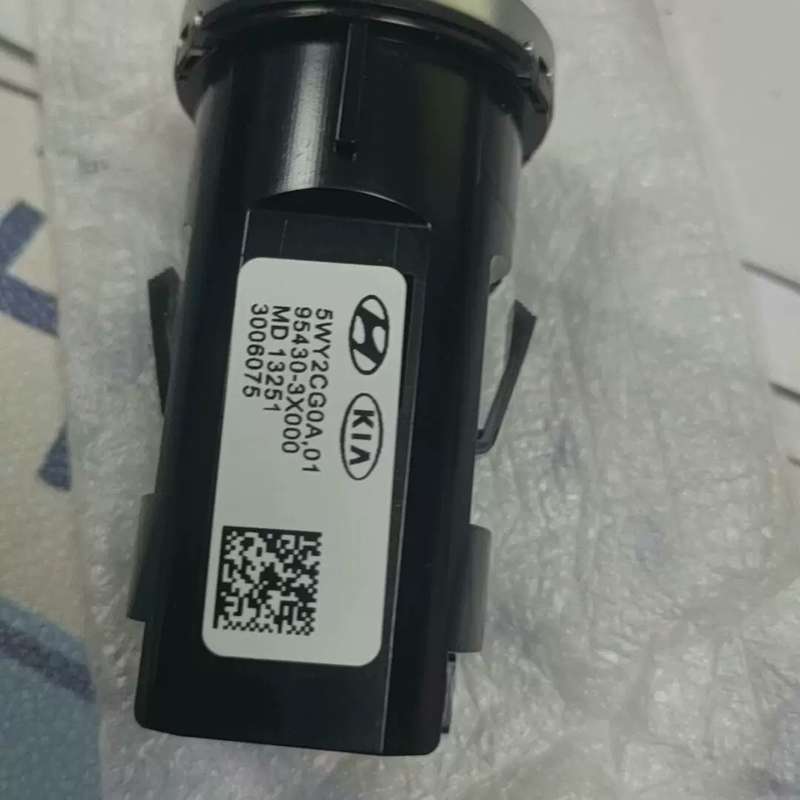 适用朗动领动名图 胜达TUCSON一键啓动开关按钮点火开关按键原厂