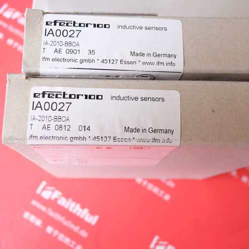 议价IFM IA0027 电感式感测器 IA-2010-BBOA