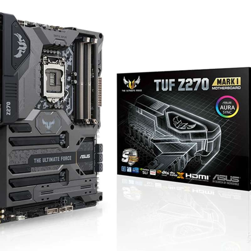 议价库存没上过机 Asus/ TUF Z270 MARK1 特种部队 1151