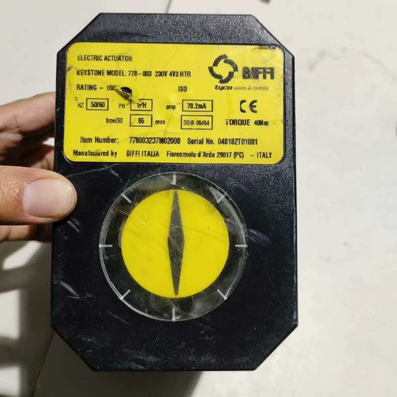 议价意大利比费BIFFI电动执行器 718-003，好像是没有用
