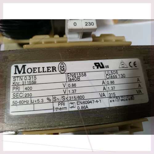 议价MOELLER变压器，EN61558，400/230