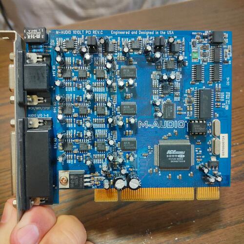 议价美奥多M-AUDIO 1010LT PCI声卡，进口