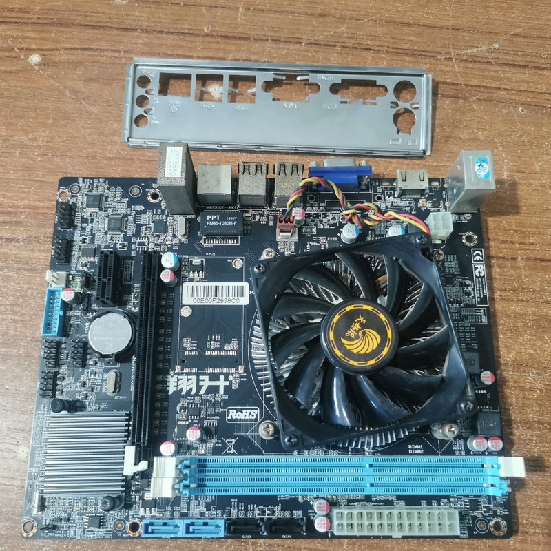 议价一体机翔升主板 H81M 带挡板 带英特尔CPU测图片
