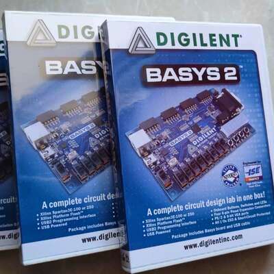 议价未使用过的 板子嘎嘎新 BASYS 2 XC3S100E