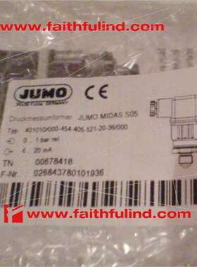 议价 00678418 久茂压力传器 MIDAS S05 401010/000-454
