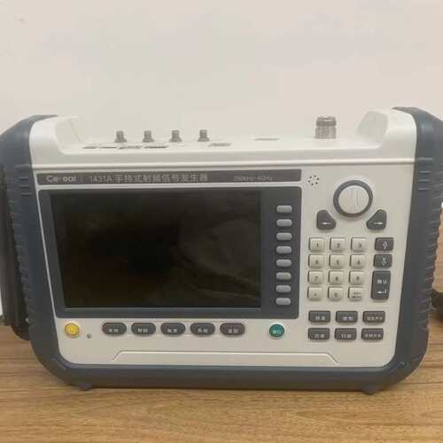 议价41所思仪1431A 4G手持式射频讯号产生器 成色9.8新
