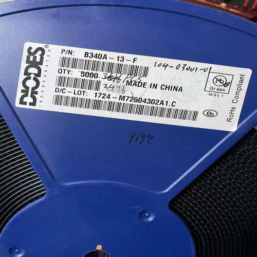 议价B340A-13-F 美台DIODES 肖特基二极体