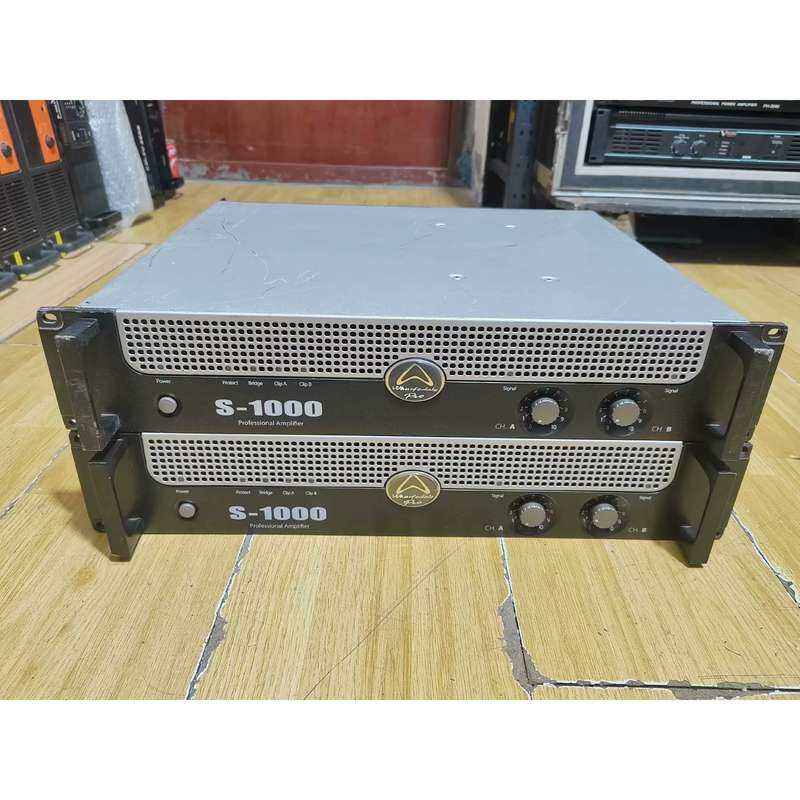 议价乐富豪S-1000专业功放2台,正品无修,.成色