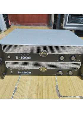 议价乐富豪S-1000专业功放2台，正品无修，.成色
