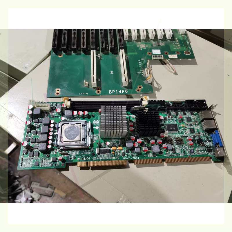 议价华北NOVO-7G41双网口工控主板 G41主板
