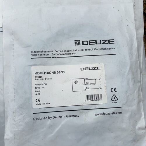 议价DEUZE德尔兹KDCQ1808N1接近开关，11