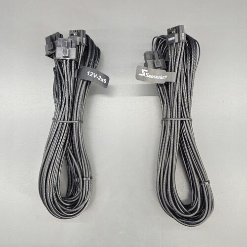 议价海韵12V2x6 12VHPWR16Pin压纹线 PCIE5