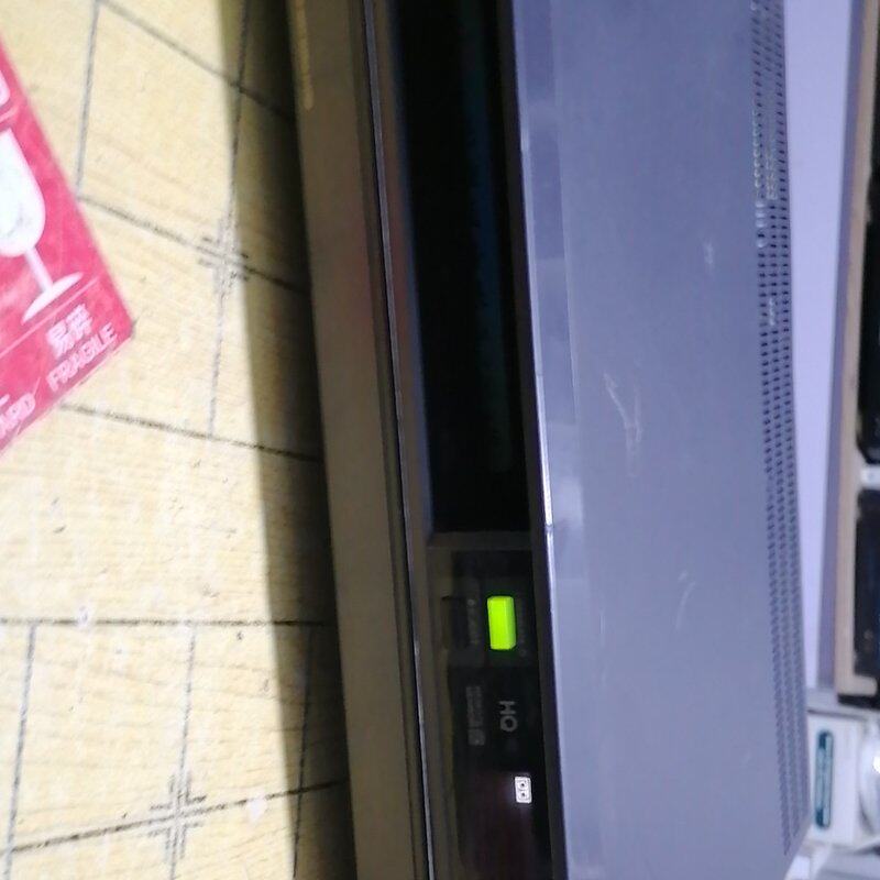 议价录像机，型号VT-538E，，磁鼓转，加带后，不