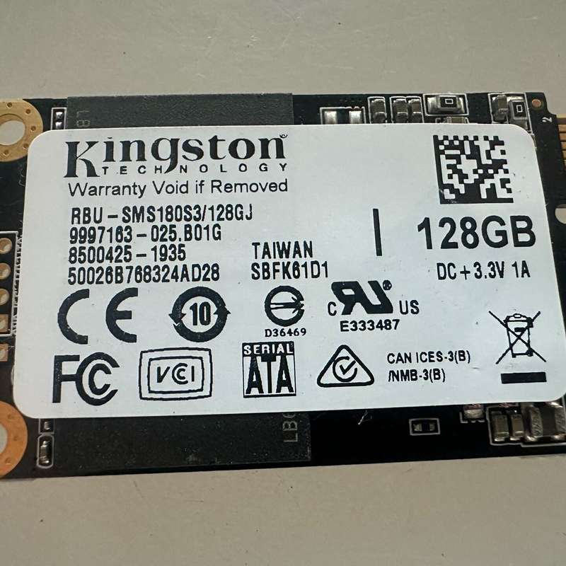 议价Kingston金士顿msata 128g