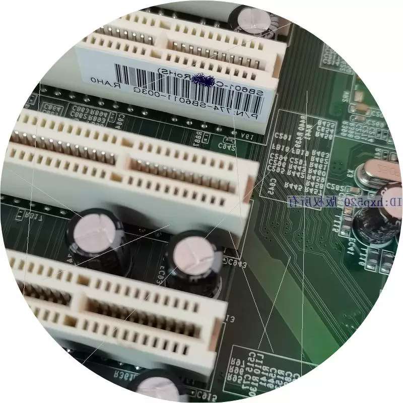议价DFI SB601 工控设备主板 SB601-C 7个PCI插槽主板 实物图 现