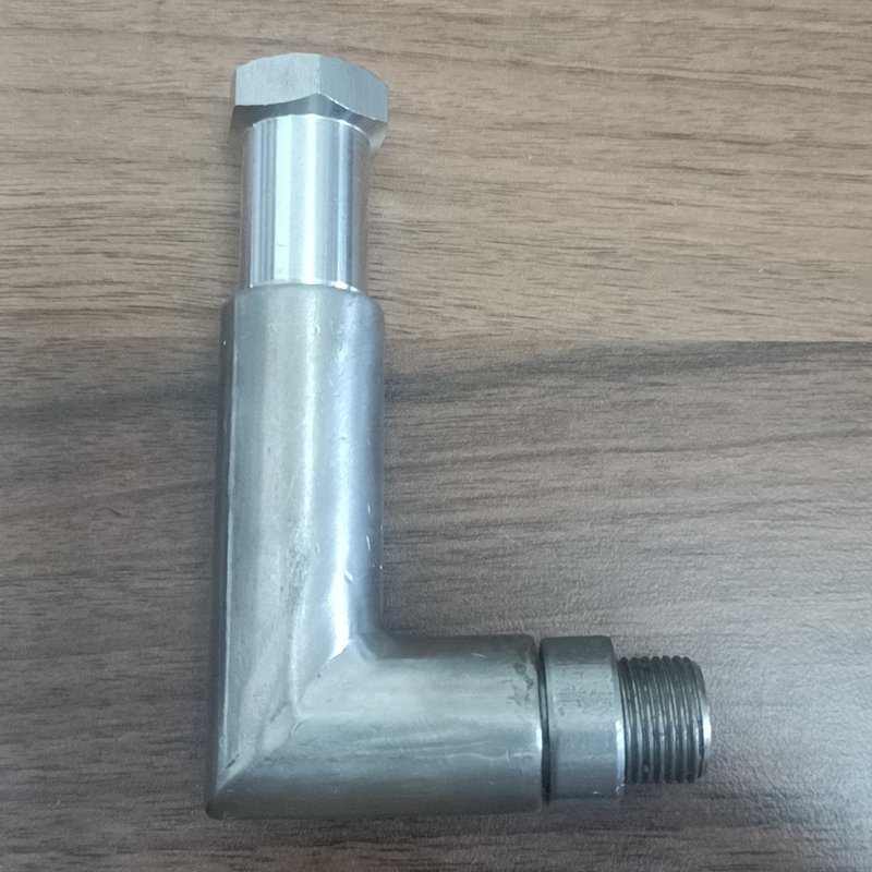 议价改装款氧气传感器接头M18x1.5，90度延长接头适配器