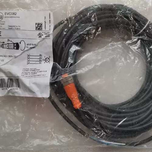 议价IFM 连接插头线 EVC082 M12母直头 4芯 15米
