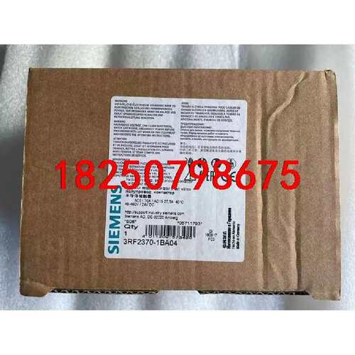 议价3RF2370-1BA04 单相 3RF2 半导体接触器