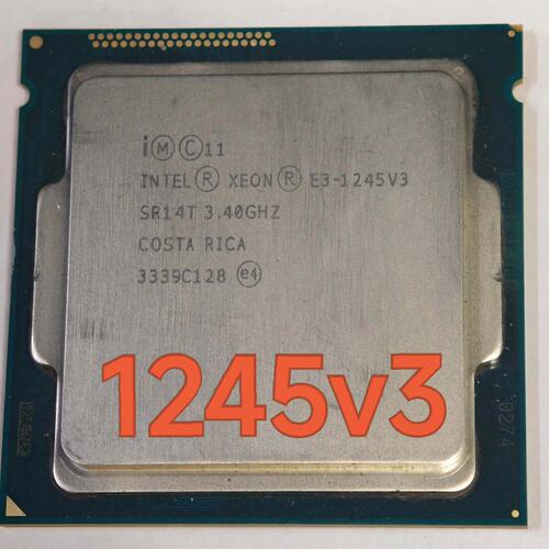 议价1245v3 正式版无暗病 通道全包邮送硅脂 质保一年 外观