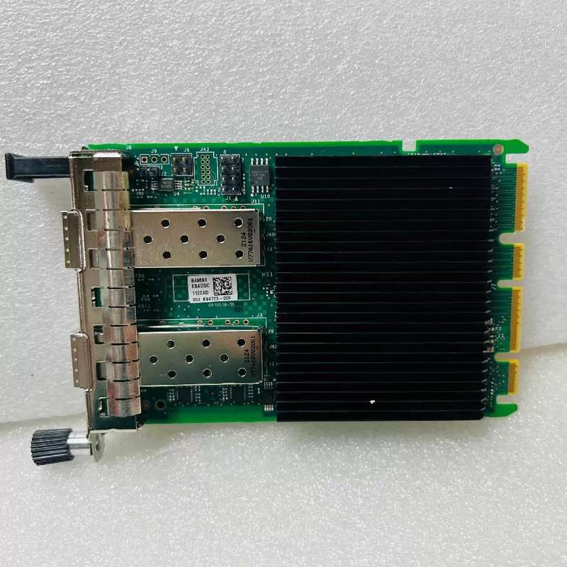 议价IntelIntel E810-XXVDA2 OCPV3 3.0 25G 双口光纤网卡 02JK21