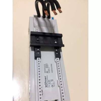 议价wohner母线转接器63A带导线32457 实物图片，需要