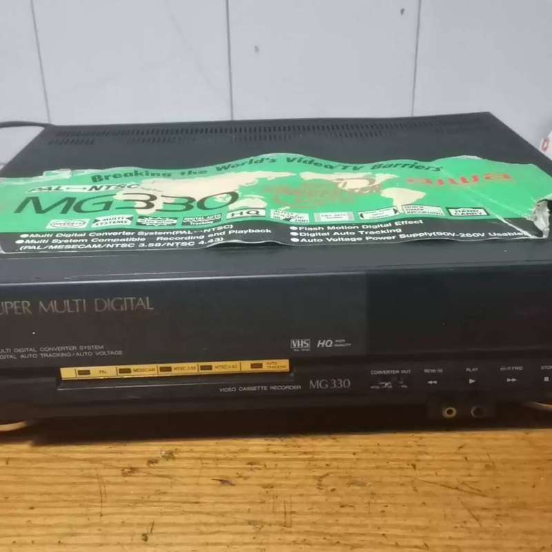 议价aiwa MG330，开不了机，不太懂这个维修