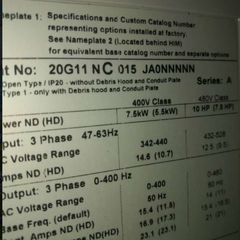 议价20G1ANC477JN0NNNNN 罗克伟尔变频器 质保一年