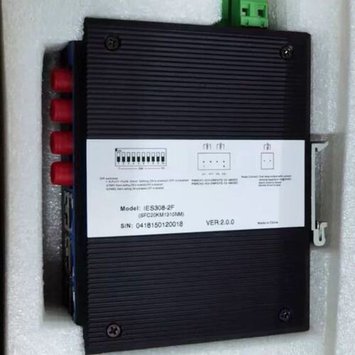 议价 正品 三旺单模双纤FC接口6电2光工业乙太网交换机IES308-2F