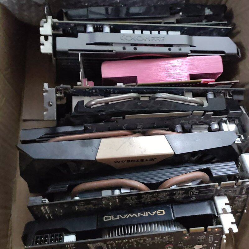 价显卡六个，以前都是好的，放二年多了，按废品处理，30一个，统