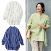 女夏季 新款 透明棉杨柳棉清爽防晒长袖 衬衫 宽松有大码 外贸出口上衣