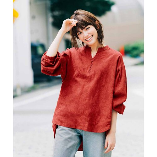 秋棉长袖法式宽松大码女衬衫