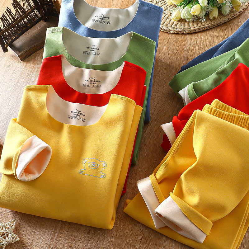 秋冬新款男童中大童德绒加厚保暖内衣套装儿童秋衣秋裤舒适亲肤,童装/婴儿装/亲子装,泳衣裤,淘宝优惠券,粉丝福利购,淘宝优惠卷