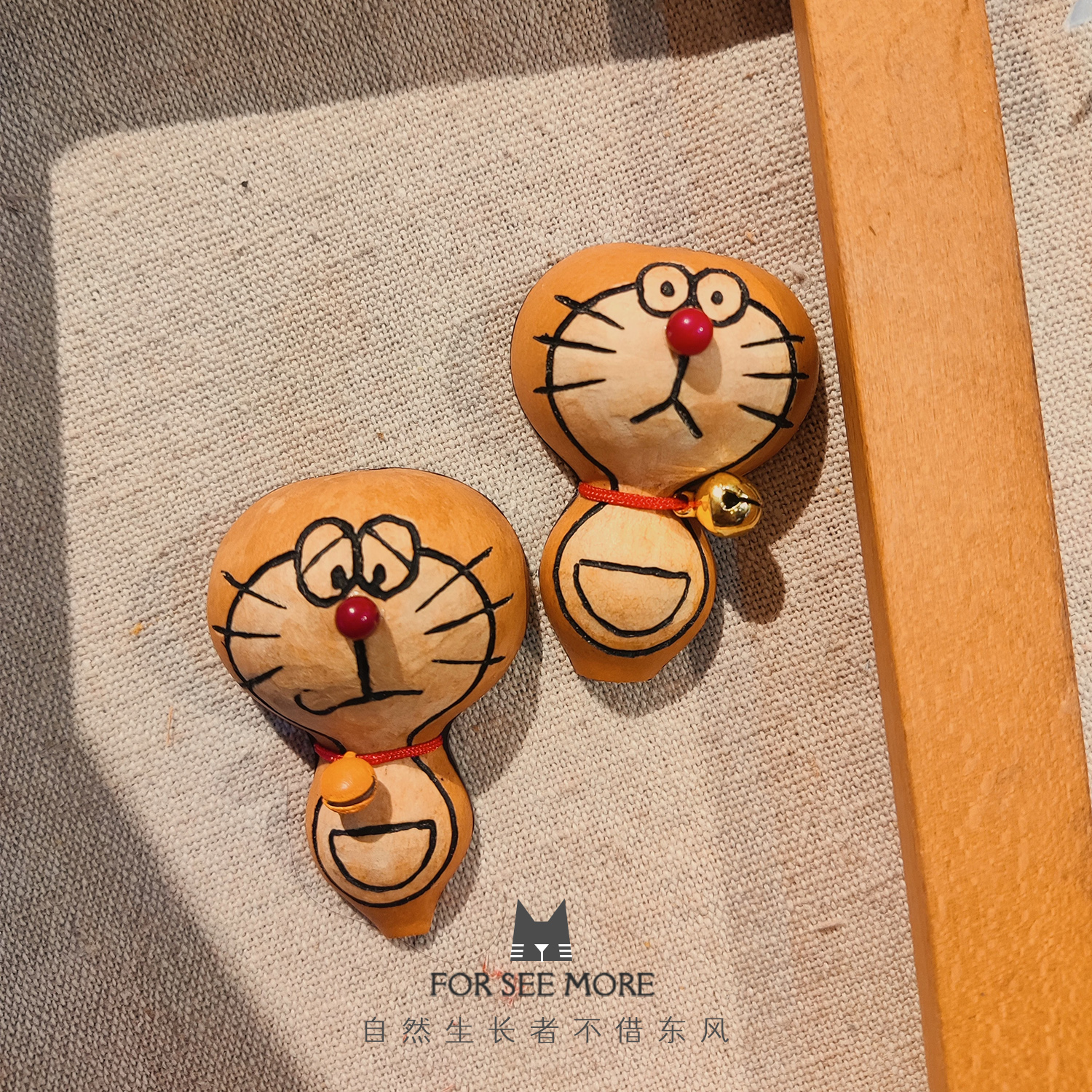 狗咪做点啥手工制作天然葫芦冰箱