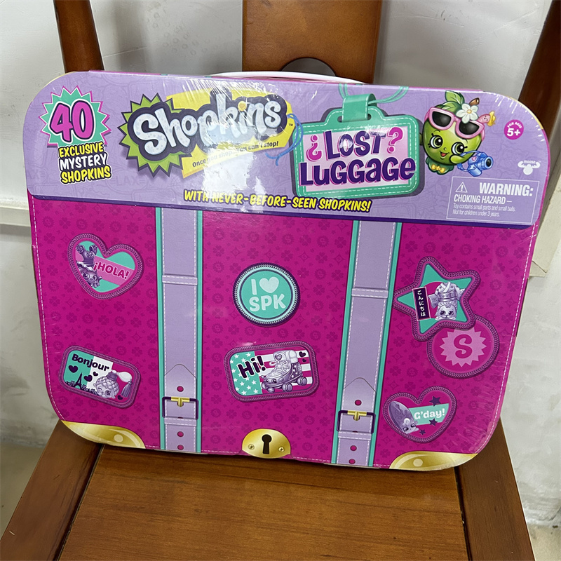 shopkins盲盒女5岁惊喜食玩