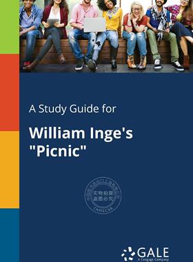预售 按需印刷 A Study Guide for William Inge s  Picnic