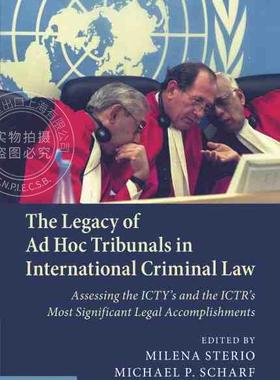 【预售 按需印刷】 The Legacy of Ad Hoc Tribunals in International Criminal Law