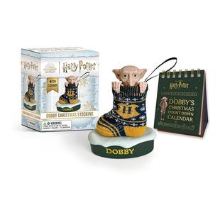现货 哈利波特家养小精灵多比圣诞袜 周边小手办 英文原版 Harry Potter Dobby Christmas Stocking: With Sound!