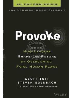 预售 按需印刷 挑衅：领导者如何通过克服致命的人类缺陷来塑造未来Provoke: How Leaders Shape The Future By Overcoming Fa