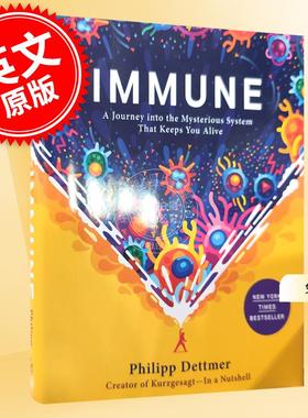 预售 免疫Immune英文原版 人体免疫系统奇妙之旅 战斗细胞Kurzgesagt科普A Journey into the Mysterious System That Keeps You A