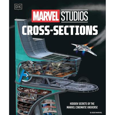 预售 漫威影业剖面图集 电影周边书 艺术画集 英文原版 Marvel Studios Incredible Cross-Sections
