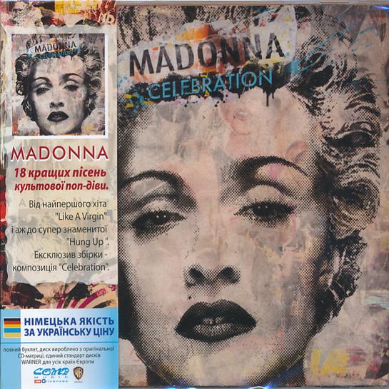【中图音像】麦当娜·西科尼 Madonna 庆祝 Celebration 1CD