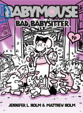 现货 正版 Babymouse #19: Bad Babysitter PRH