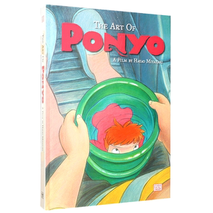 现货 宫崎骏 悬崖上的金鱼姬 波妞 电影艺术画册设定集 英文原版 The Art of Ponyo 精装 Hayao Miyazaki 吉卜力工作室 Ghibli