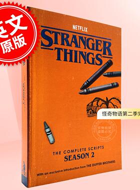 预售 怪奇物语第二季完整剧本集 Netflix电视剧周边书 英文原版 Stranger Things: The Complete Scripts Season 2