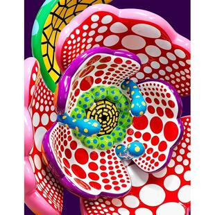 草间弥生：我每天都拥抱着花 英文原版 艺术画册 Yayoi Kusama: I Spend Each Day Embracing Flowers