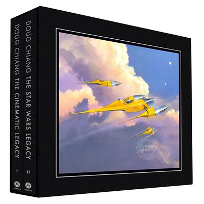 预售 江道格电影传奇（卷一）&星球大战传承（卷二） 电影视觉设计集 英文原版 Doug Chiang: The Cinematic Legacy & The Star Wa