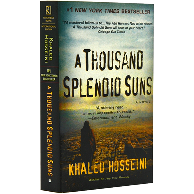 现货 灿烂千阳 英文原版小说 英文版 A Thousand Splendid Suns 卡勒德·胡塞尼 追风筝的人作者 献给阿富汗女性的动人作品