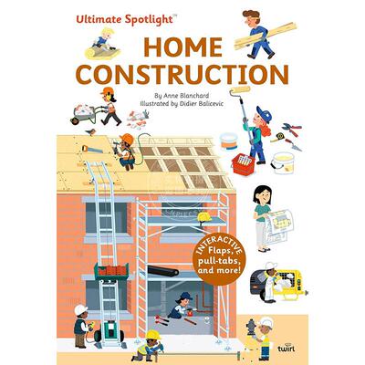 现货 Ultimate Spotlight 房屋建筑 儿童科普读物 英文原版 Ultimate Spotlight: Home Construction 5+岁