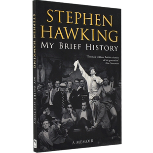 现货 霍金自传回忆录 我的人生简史 英文原版 My Brief History Stephen Hawking 平装 全书144页 史蒂芬霍金个人自传 名人传中图