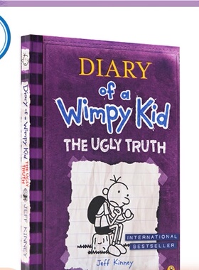 现货 小屁孩日记5 英文原版 Diary of a Wimpy Kid The Ugly Truth儿童阅读幽默漫画小说7-12岁